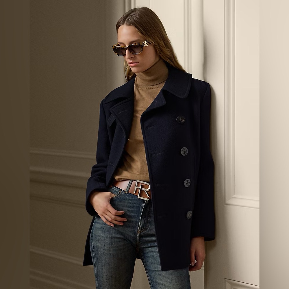 Ralph Lauren Butter Soft Pea Coat